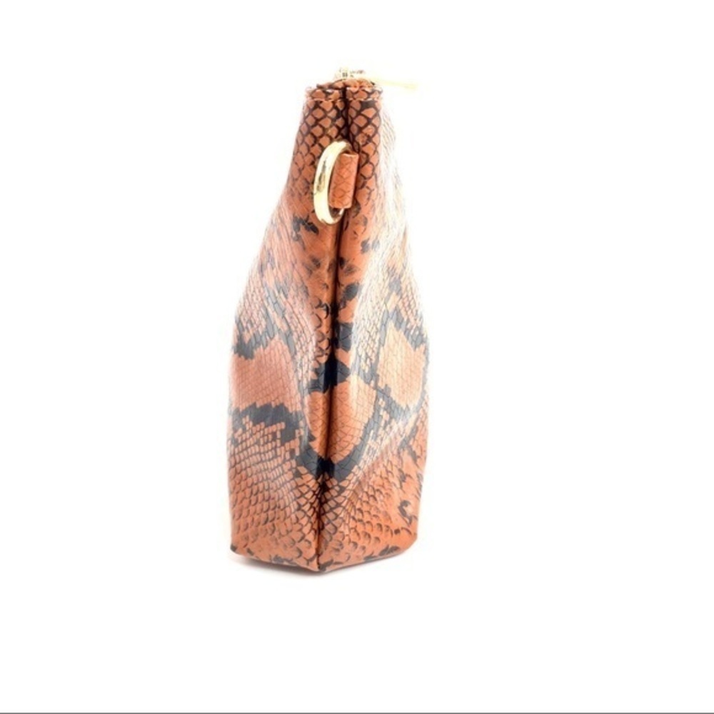 Python Snake Skin 2-in-1 Shoulder Bag - Picture 9 of 11